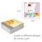 Wrapables Bunnies & Kitties Sticky Notes, Adhesive Memo Notepads for Home, Office, Work (Set of 4)